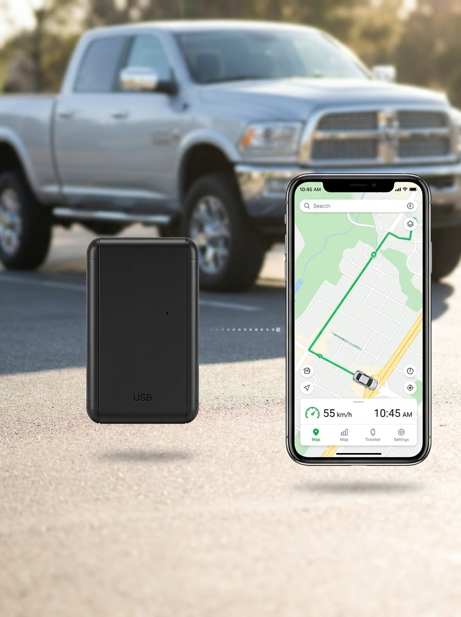 G05A Mini GPS Tracker – 6000mAh 4G LTE CAT1 Real-Time GPS Tracking Device